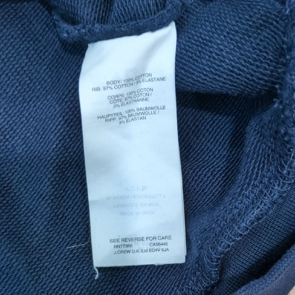 J. Crew Navy Blue Sweatshirt